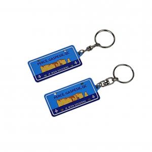 3D Aluminum Keychain-Two Side
