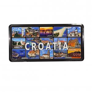3D Aluminum  License Plate 