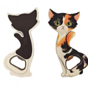 Bottle Opener Magnet-Cat