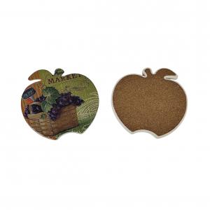 Ceramic Coaster-Apple Shape