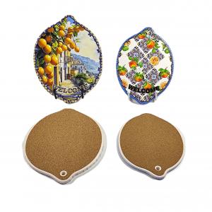 Ceramic Trivet-15*20/18*23cm-lemon